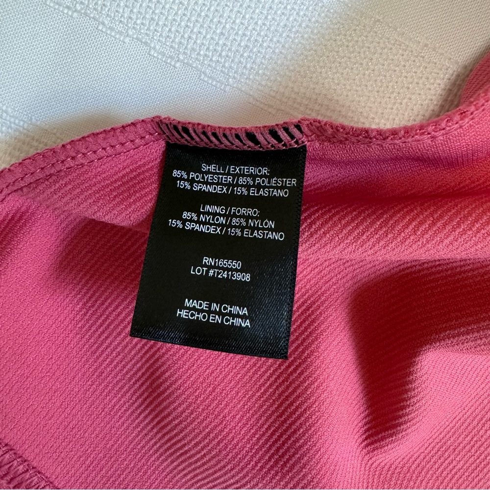 32 Degrees Cool Slate Rose Ribbed Bra Tank Built-In Bra L New - Picture 9 of 10